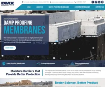 DMxmembranes.com(DMX) Screenshot