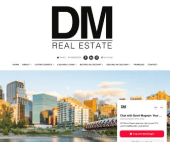 DMYYC.com(David Magnan Calgary Real Estate) Screenshot