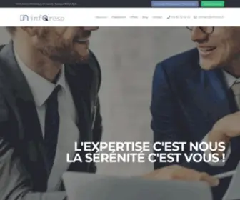 DN-Informatique.fr(DN Informatique c'est une gamme complète avec des offres prêtes à l'emploi pour les TPE/PME) Screenshot