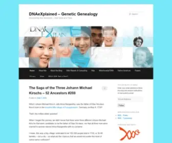 Dna-Explained.com(Discovering Your Ancestors) Screenshot