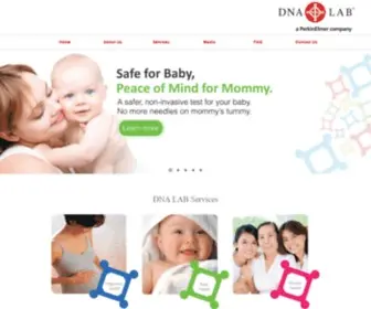 Dna-Laboratories.com(Your Trusted Partner in Genetic Testing) Screenshot