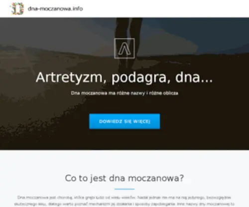 Dna-Moczanowa.info(Dna Moczanowa info) Screenshot
