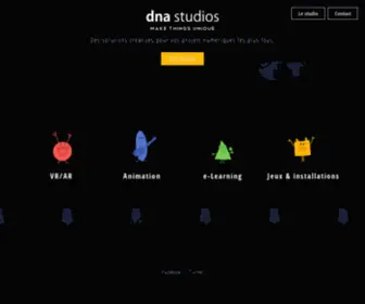 Dna-Studios.ch(DNA Studios) Screenshot