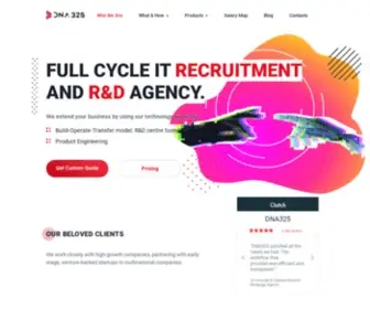 Dna325.com(DNA325 IT Recruitment agency) Screenshot