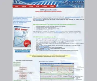 Dnabaser.com(DNA sequence alignment/DNA contig assembly software) Screenshot