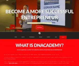 Dnacademy.com(Domain Names) Screenshot