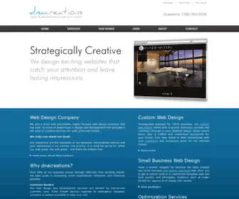 Dnacreations.com(Web Design Company) Screenshot