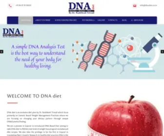 Dnadiet.co.in(DNA Diet) Screenshot