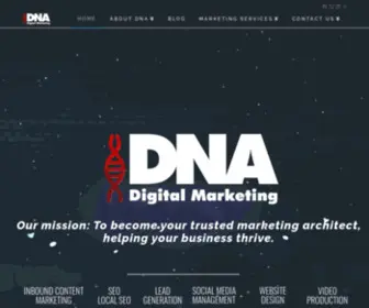 Dnadigitalmarketing.com(Digital Marketing Agency) Screenshot