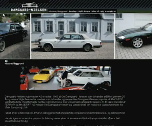 Dna.dk(Liebhaverbiler, Kvalitet, Luksus, Stil og elegance og Specialbiler i 3450 Allerød) Screenshot