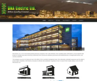 Dnaelectric.ca(DNA Electric) Screenshot