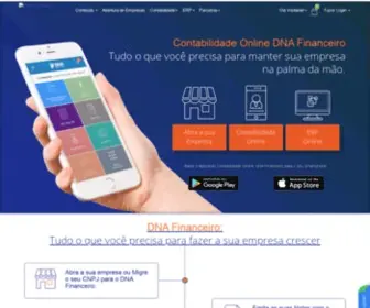 Dnafinanceiro.com(DNA Financeiro) Screenshot