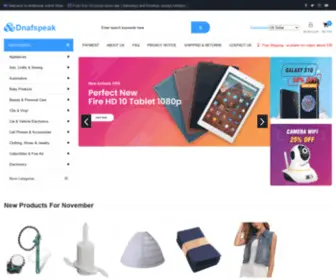 Dnafspeak.shop(New styles and concessions/good price every day) Screenshot