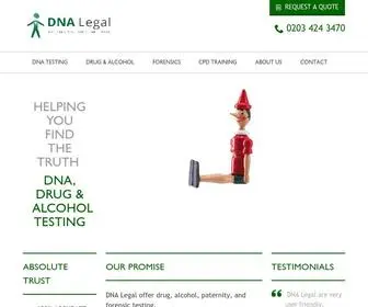 Dnalegal.com(DNA Legal) Screenshot