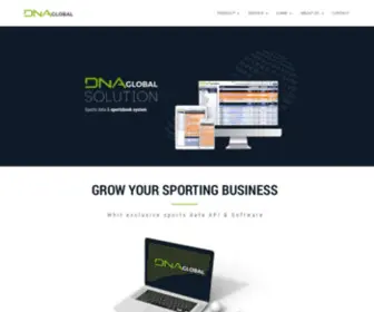 Dnalive.co.kr(DNA GLOBAL) Screenshot