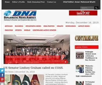 Dnanews.com.pk(DNA News Agency) Screenshot