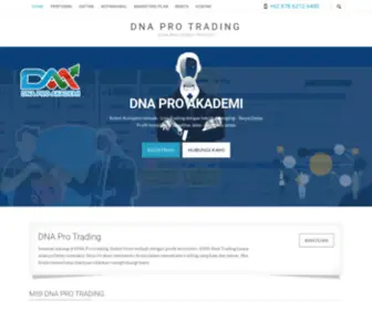 Dnaprotrading.com(DNA Pro Trading) Screenshot