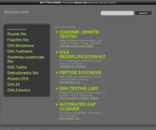 Dnarex.com(Business News) Screenshot