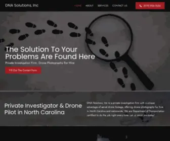 Dnasolutionscorp.com(DNA Solutions) Screenshot