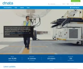 Dnata.com(Leading provider of air services) Screenshot
