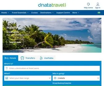 Dnatatravel.com.sa(Dnata Travel) Screenshot