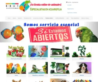 Dnatecosistemas.es(Tienda DNAT Ecosistemas) Screenshot