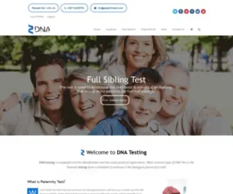 Dnatest.ae(DNA testing) Screenshot