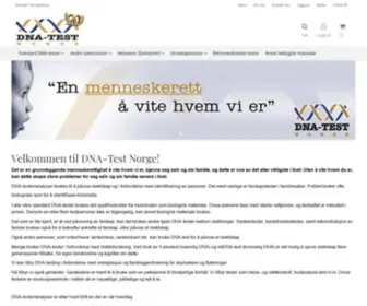 Dnatest.no(DNA-Test Norge) Screenshot