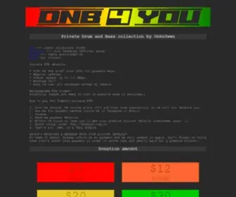 DNB4You.org.ru(Drum and Bass collection by Unkn0wwn) Screenshot