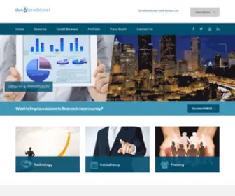 DNBCB.com(Dun & Bradstreet Credit Bureaus) Screenshot