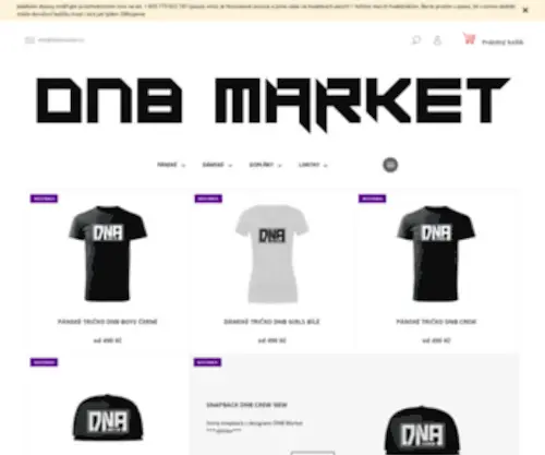 DNbmarket.cz(DNbmarket) Screenshot