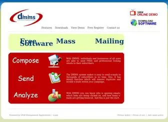 DNbmassmailingsolutions.com(DNB Mass Mailing Solution) Screenshot