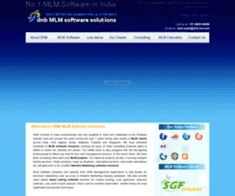 DNBMLmsoftwaresolutions.com(MLM SOFTWARE) Screenshot