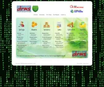 DNbretailmanagementsoftware.com(DNB Retail Management Software (DRMS)) Screenshot