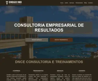 Dnce.com.br(Consultoria Empresarial em Salvador) Screenshot
