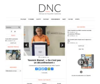 DNC.nc(Journal Demain en Nouvelle) Screenshot