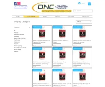 DNcnutrition.com(DNC Nutrition) Screenshot