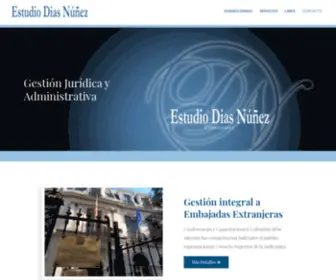 Dnconsultores.com.ar(Estudio Días Nuñez I Consultores) Screenshot