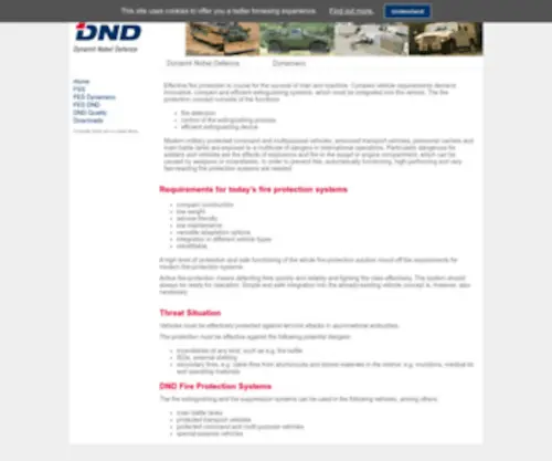 DND-Fireprotection.com(DND Fireprotection) Screenshot