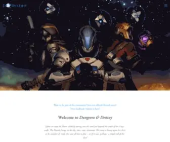 Dndestinyproject.com(Dungeons & Destiny) Screenshot