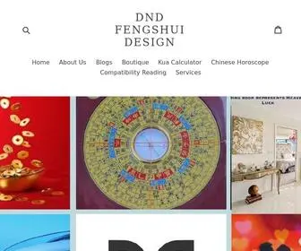 DNdfengshuidesign.com(Feng shui) Screenshot