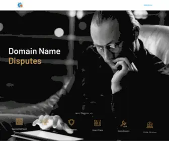 Dndispute.com(Domain Name Disputes) Screenshot
