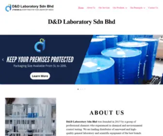 DNdlab.com.my(Everything For You Laboratory Needs) Screenshot