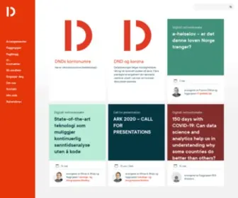 DND.no(Den norske dataforening) Screenshot
