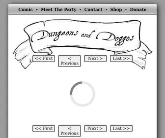 Dndoggos.com(Dungeons And Doggos) Screenshot