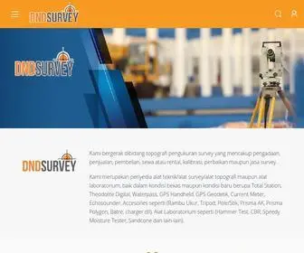 DNdsurvey.id(Penyedia Alat Survey Topografi terlengkap dan termurah diantaranya Total Station) Screenshot