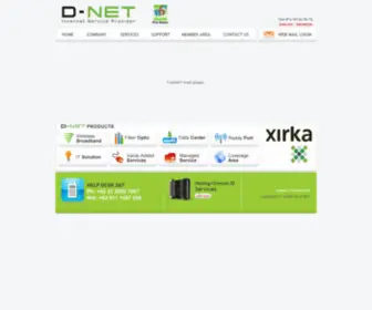 Dnet.net.id(An Integrated Infrastructure) Screenshot