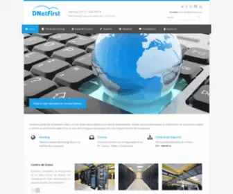 Dnetfirst.com(WEB HOSTING CLOUD PERU) Screenshot