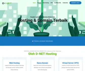 Dnethosting.id(SSD CLOUD HOSTING) Screenshot