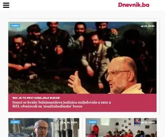 Dnevnik.ba(Naslovnica) Screenshot
